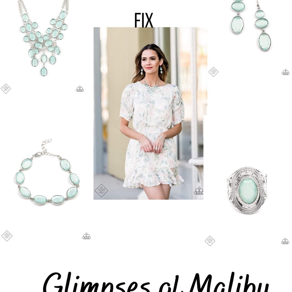 8 (4pc) Paparazzi Glimpses Of Malibu Jewelry Sets